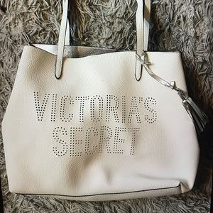 Victoria Secret Large faux leather tote bag